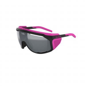 Bollé CHRONOSHIELD Sport Sunglasses Čierne Ruzove | XZPQ27560