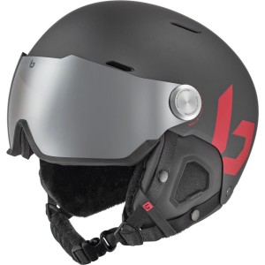 Bollé MIGHT VISOR Ski Helmets Titán Červené | JYLV32954